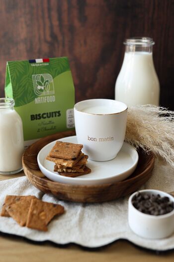 Biscuits Noisettes et Chocolat 100g BIO 1