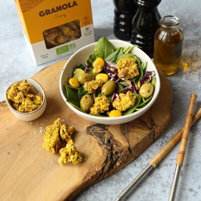 Organic Salted Granola Curry 200g