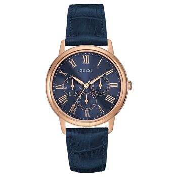 Montre à quartz analogique Guess pour hommes W0496G4