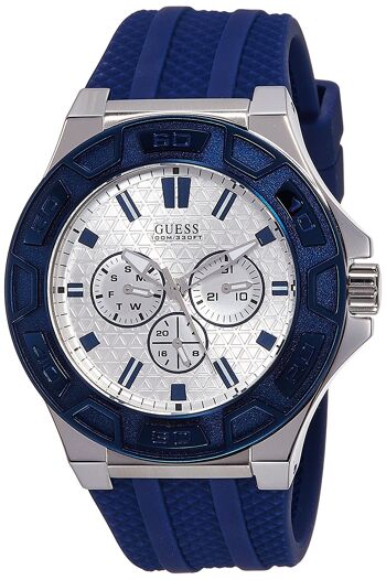 Montre à quartz analogique Guess pour hommes W0674G4