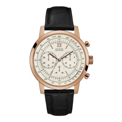 Montre à quartz analogique Guess pour hommes W0916G2