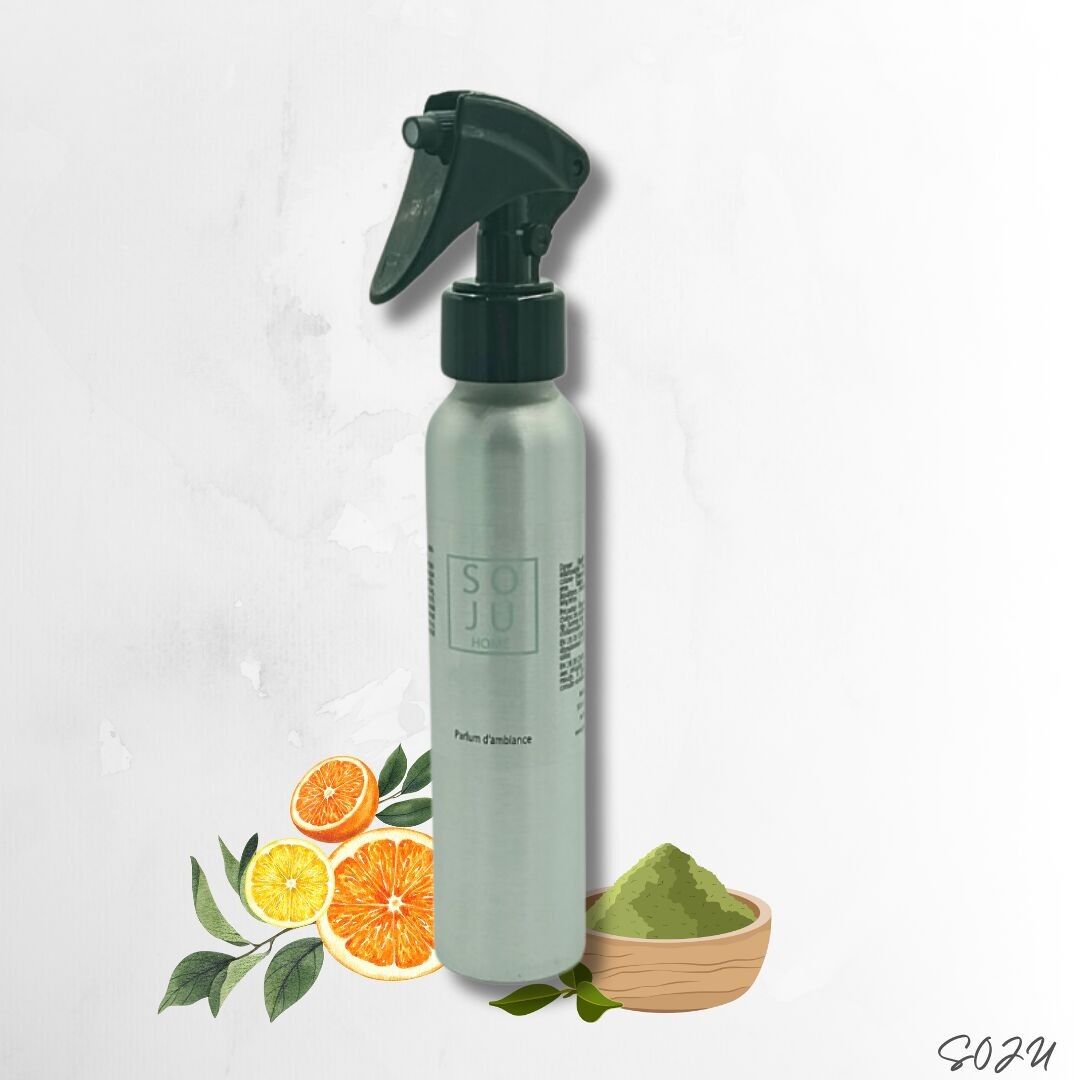 Grüner Tee & Zitrus-Spray