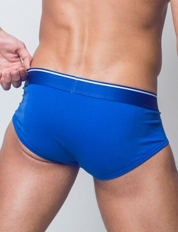 Slip Bleu Uni / Slip Classique Bleu - Bluebird 2