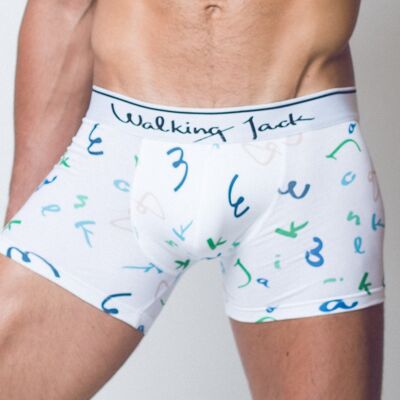 Bedruckte Badehose / Boxer Imprime - Letters