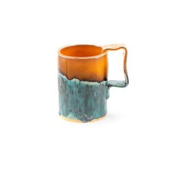 Mug Céramique Ange des Couleurs Tiffany/Orange 2