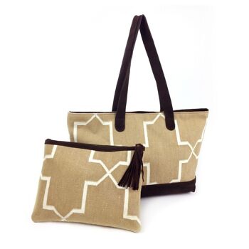 Shopper "SUCRE BROWN" 2