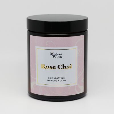 Rose Chaï candle