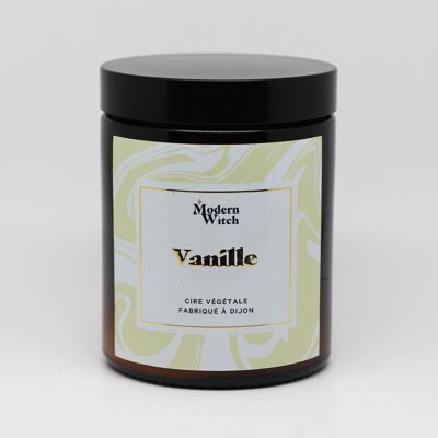 Vanilla black tea candle
