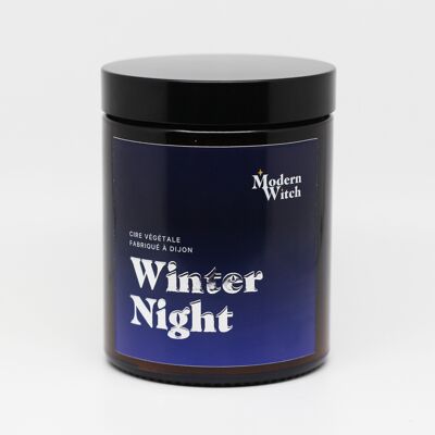 Vela de noche de invierno