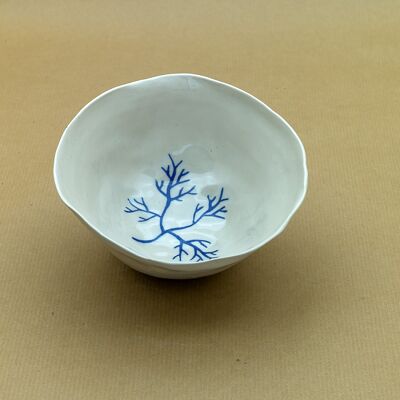 Blue twig bowl