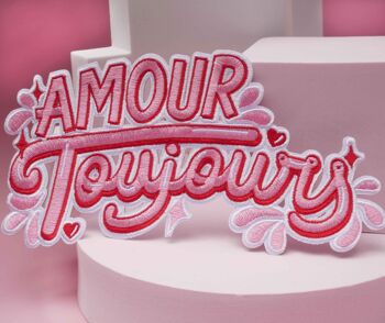 Patch thermocollant Amour Toujours XL 4