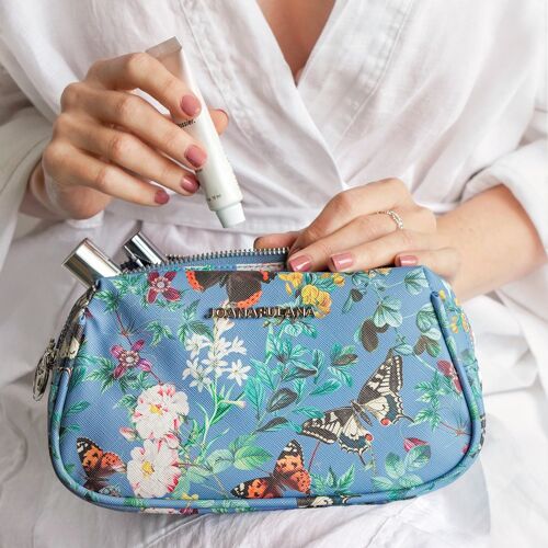 Essential Wash Bag | Butterfly Spirit  - Ocean Blue