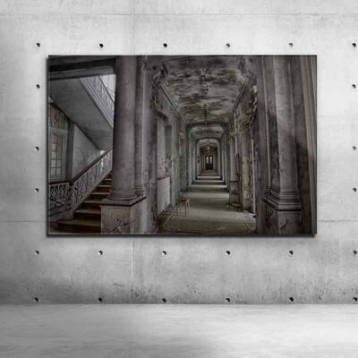 The spa hall - Canvas, 150 cm x 100 cm