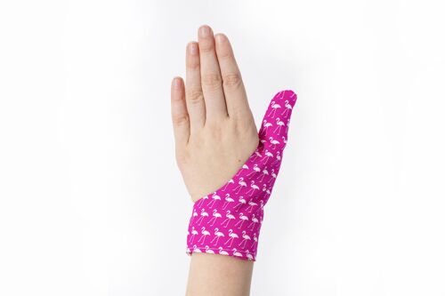 Thumbsie® Flamingo thumb guard