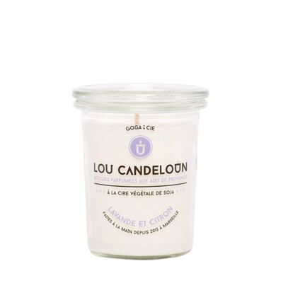 LAVENDER AND LEMON CANDLE
