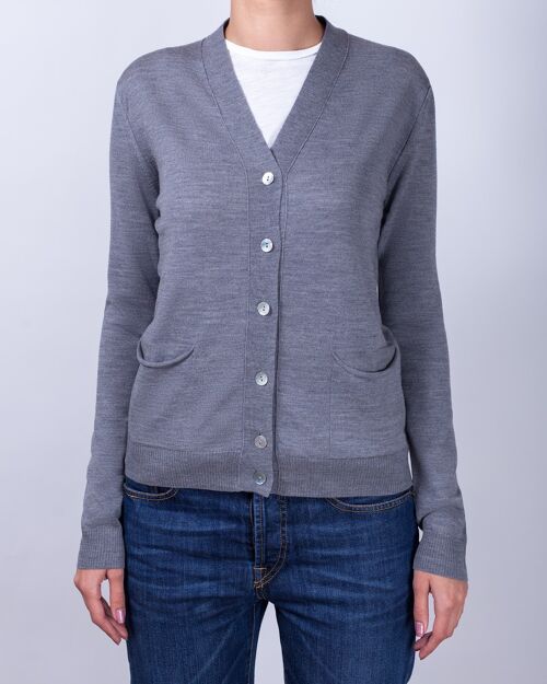 Cardigan with pockets -2