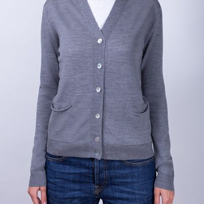 Cardigan with pockets -2