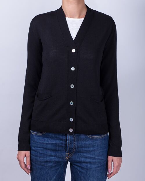 Cardigan with pockets -3