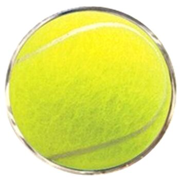 Boutons de Manchette Balle de Tennis - Jaune 3
