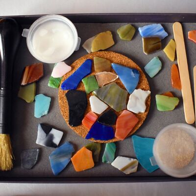 Mosaics Craft Kit, Kraft box