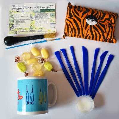 Clay Craft Kit luxury nlanlaVictory box + mug + sweets