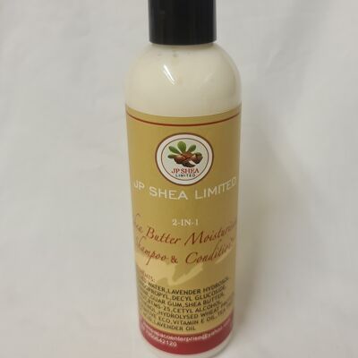 Shea butter moisturising shampoo and conditioner 250ml