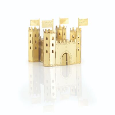 Mini modelo de castillo - Kit de bricolaje 3D