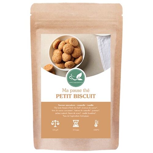 Thé vert speculoos/cannelle/vanille - Ma Pause Thé Petit Biscuit