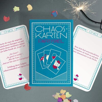 Chaos cards party game