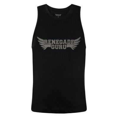 Yoga Tank Top Moksha - Urban Black - Renegade Guru