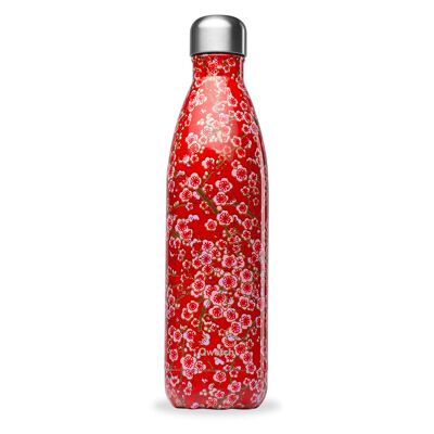 Bouteille isotherme FLOWERS Rouge 750ml