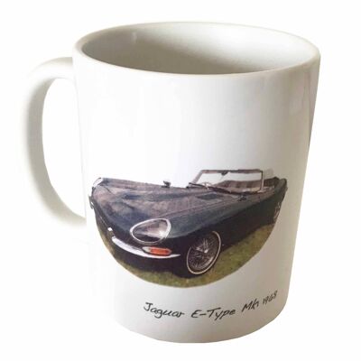 Jaguar E-Type Mk1 1968 - 11oz Printed Ceramic Mug