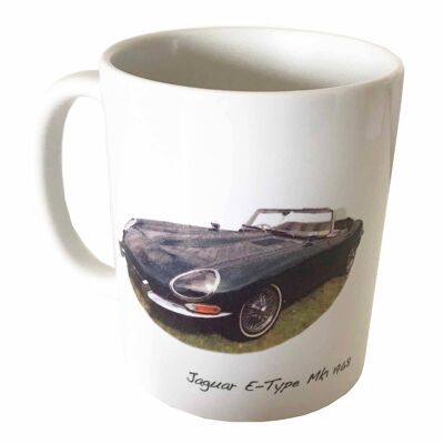 Jaguar E-Type Mk1 1968 - 11oz Printed Ceramic Mug