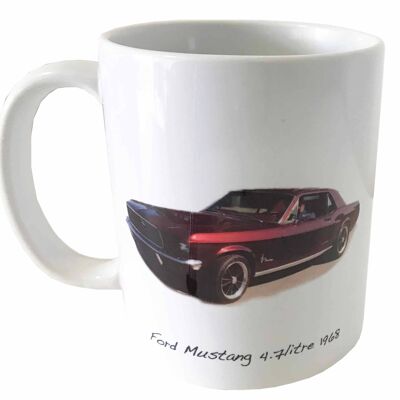 Ford Mustang 289 1968 - 11oz Printed Ceramic Mug