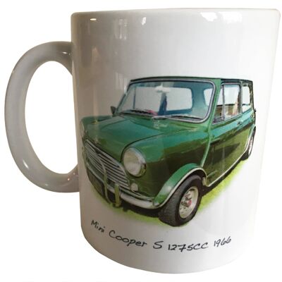Mini Cooper S 1275cc (Radford) 1966 - 11oz  Ceramic Mug