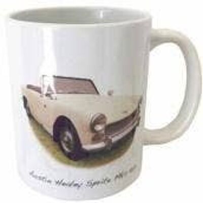 Austin Healey Sprite Mk2 1963 - 11oz Printed Ceramic Mug