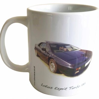 Lotus Esprit Turbo 1988 - 11oz Printed Ceramic Mug