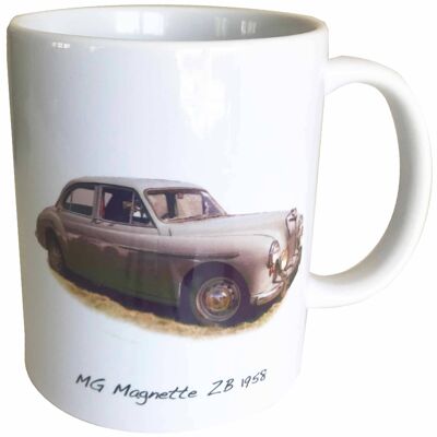 MG Magnette ZB 1958 - 11oz Printed Ceramic Souvenir Mug