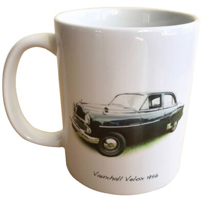 Vauxhall Velox 1956 - 11oz Printed Ceramic Souvenir Mug