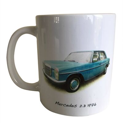 Mercedes 2.3 (W115) 1976  - 11oz Printed Ceramic Mug