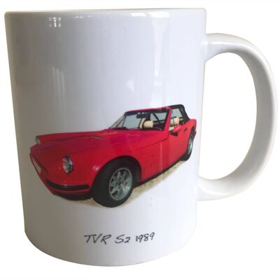 TVR S2 1989 - 11oz Printed Ceramic Souvenir Mug