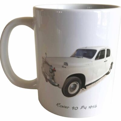 Rover 90 P4 1956 - 11oz Printed Ceramic Souvenir Mug