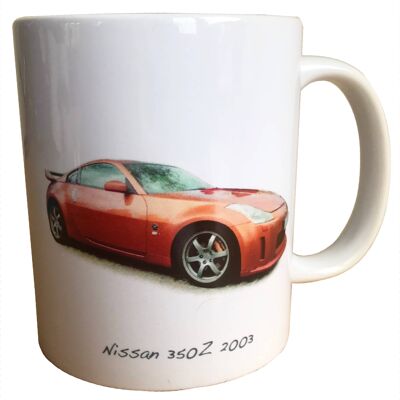 Nissan 350z 2003 - 11oz Printed Ceramic Souvenir Mug