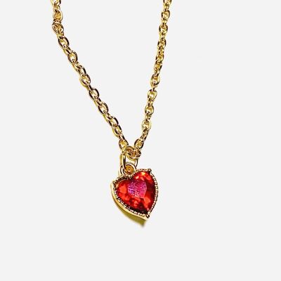 Red Heart necklace