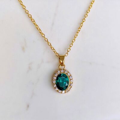 Emerald Love necklace