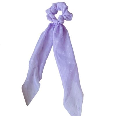 Bufanda Scrunchie Morado