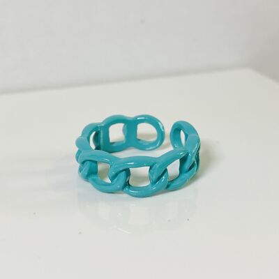 Colourpop Ring (Adjustable) - Turquoise