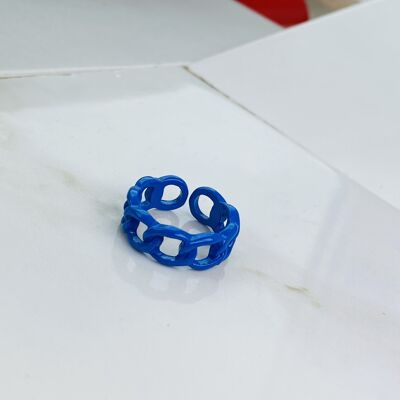 Colourpop Ring (Adjustable) - Royal Blue