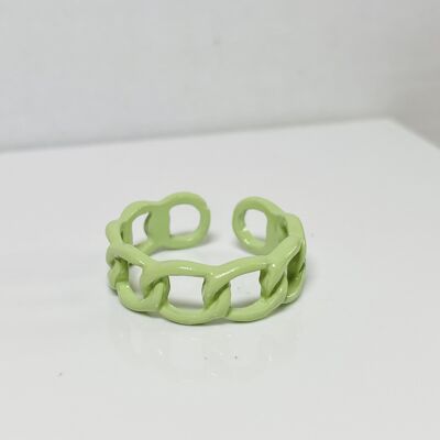 Colourpop Ring (Adjustable) - Green