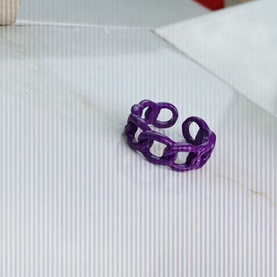 Colourpop Ring (Adjustable) - Purple